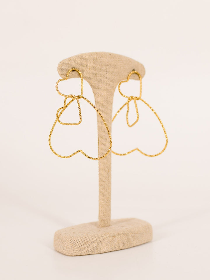 Earring Heart - مستلزمات