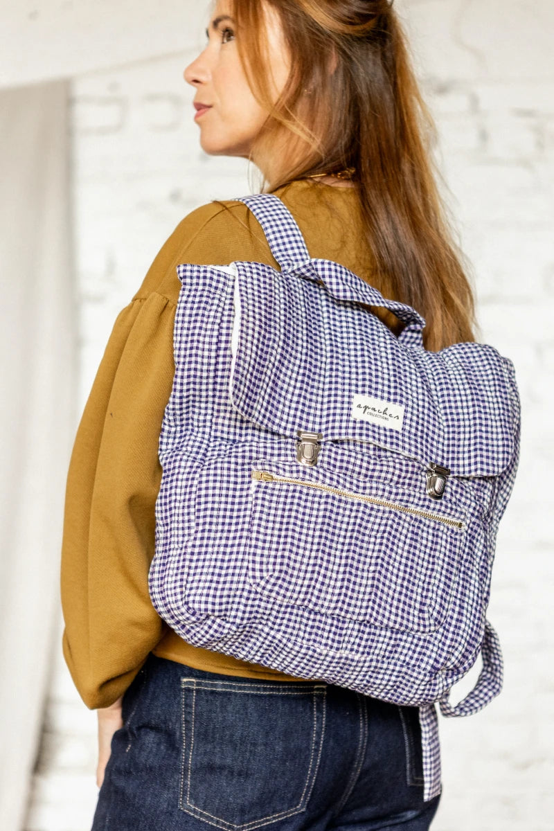 Backpack Luji - Khadi Violet - حقيبة ظهر