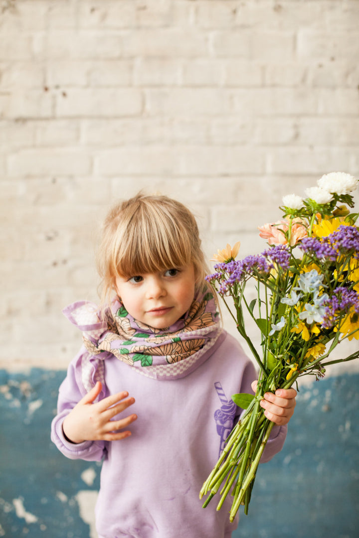 Scarf "Bloom" Lavande - وشاح