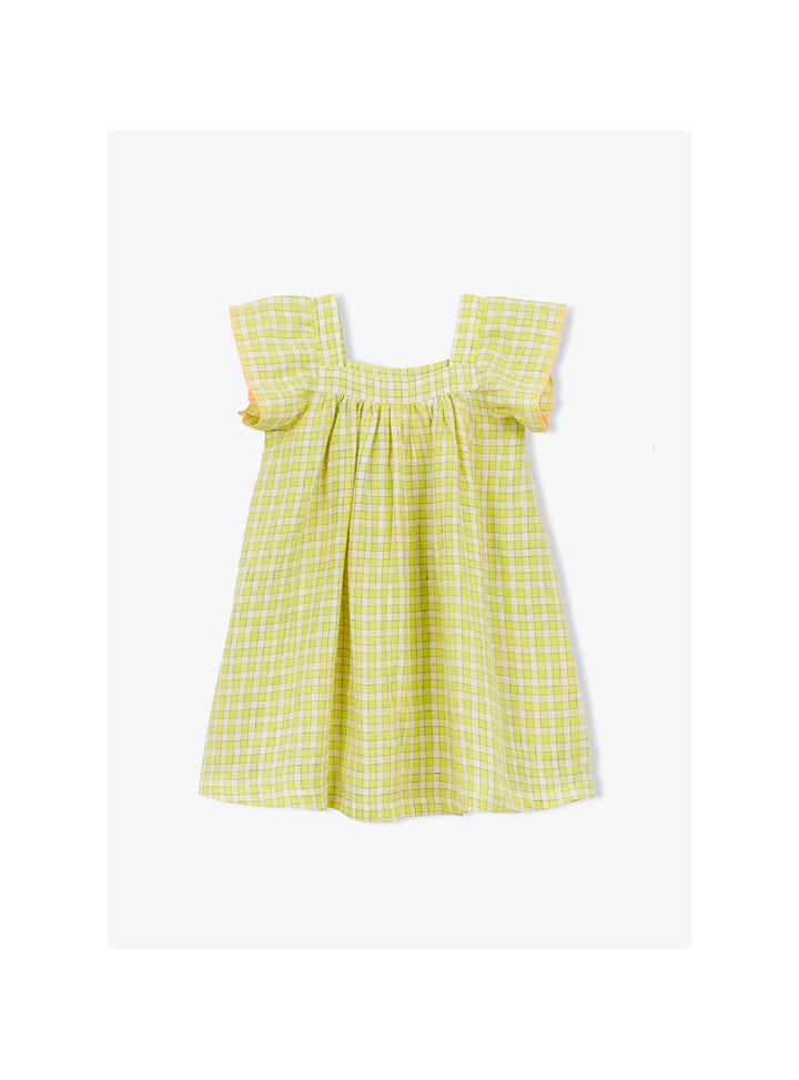 Dress Girl Filomene Yellow - يلهث