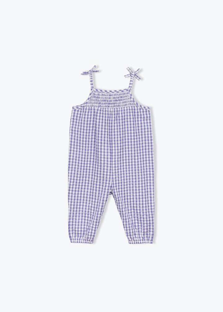 Overall Baby Girl Fatila Purple - بذلة