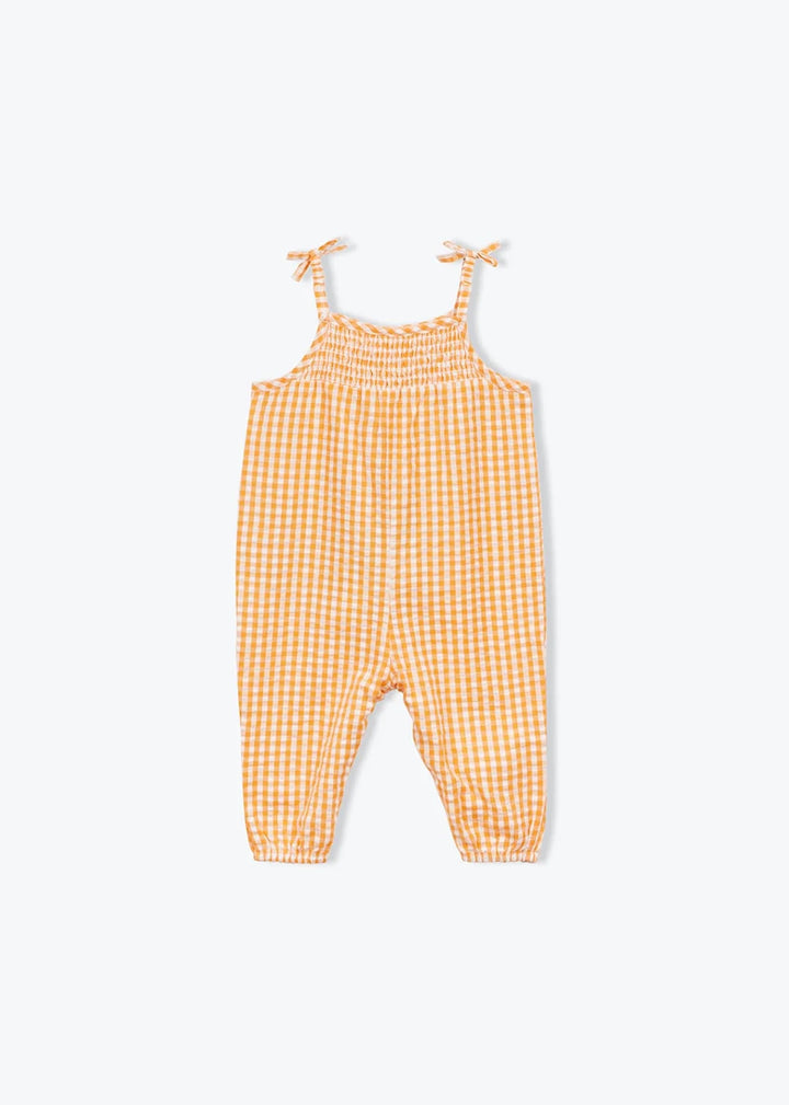 Overall Baby Girl Fatila Orange - بذلة