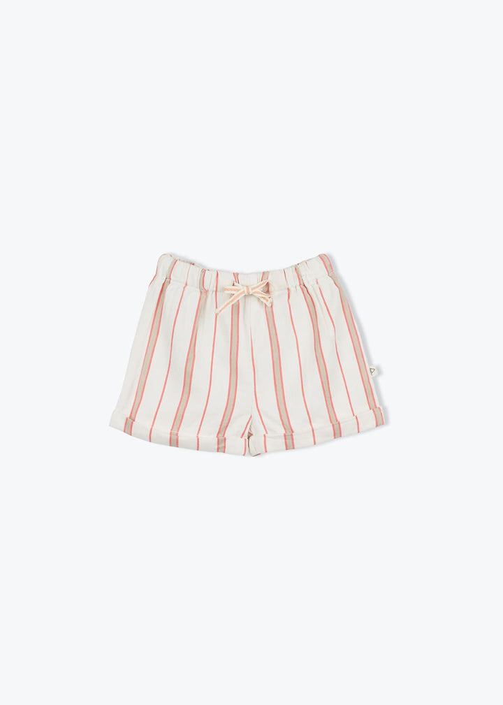 Short Scratches Baby Girl Stripe Camelia - قميص