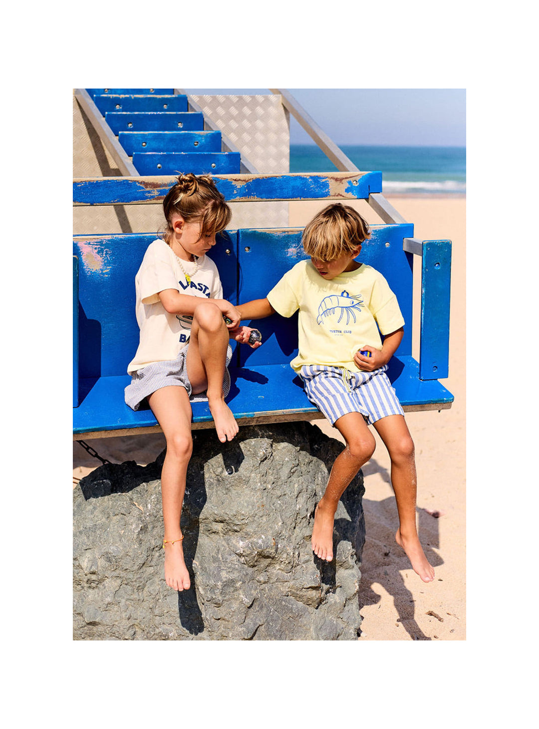 Shorts Boy Francelin Cobalt - يلهث