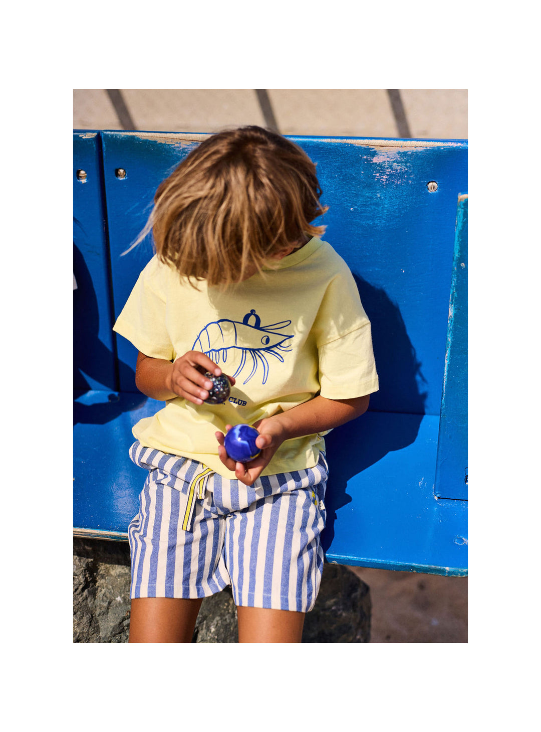 Shorts Boy Francelin Cobalt - يلهث