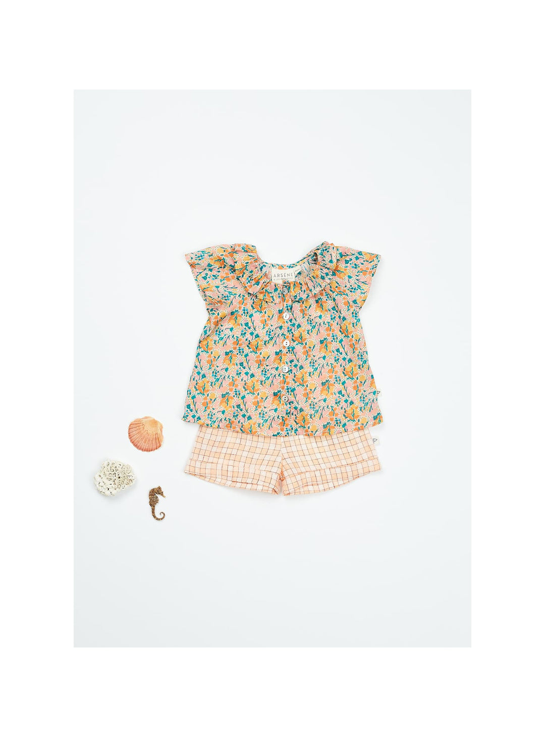 Shorts Baby Girl Feyzanour Peach - يلهث