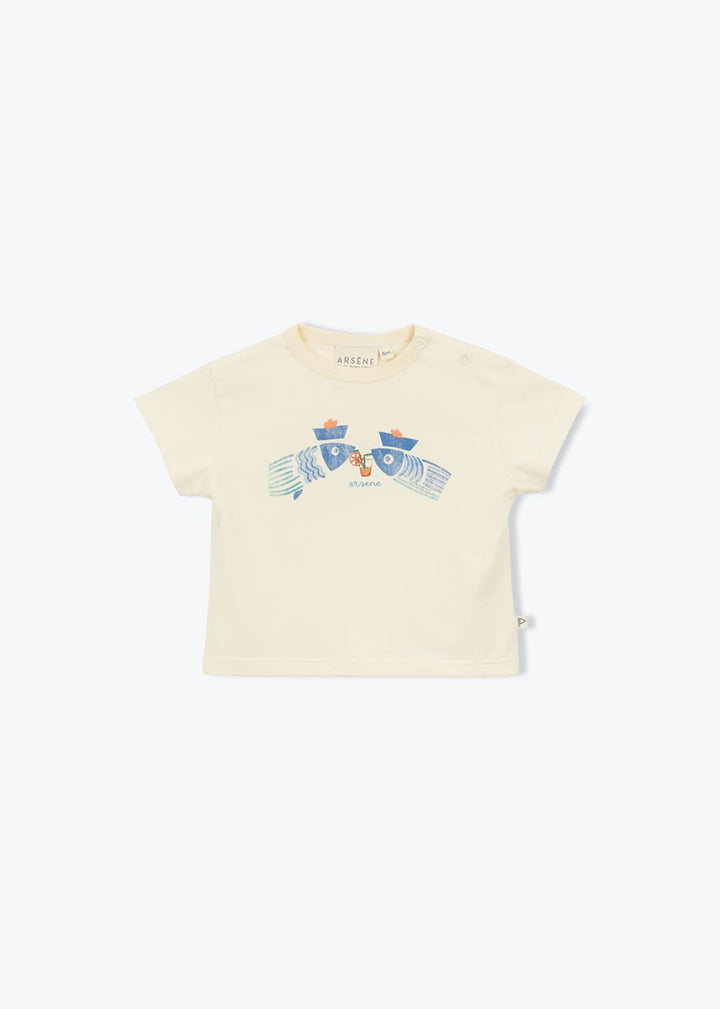 T-shirt Baby Boy Francois - يلهث