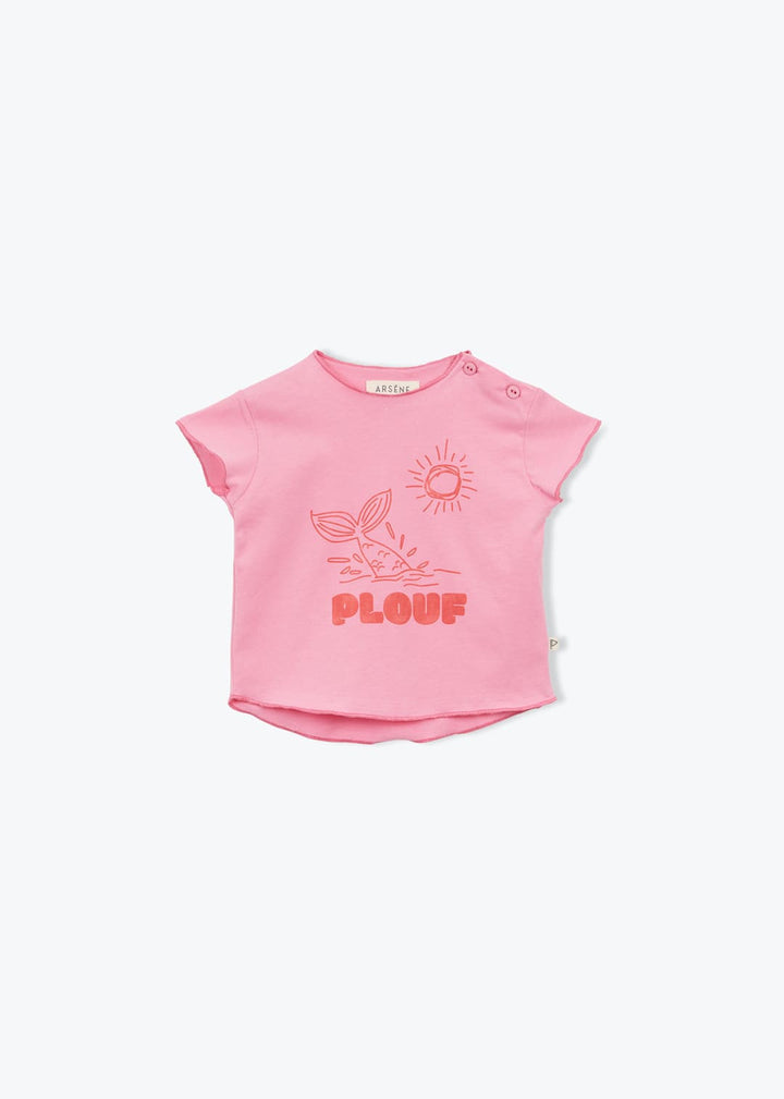 T-Shirt Baby Girl Fikri - يلهث