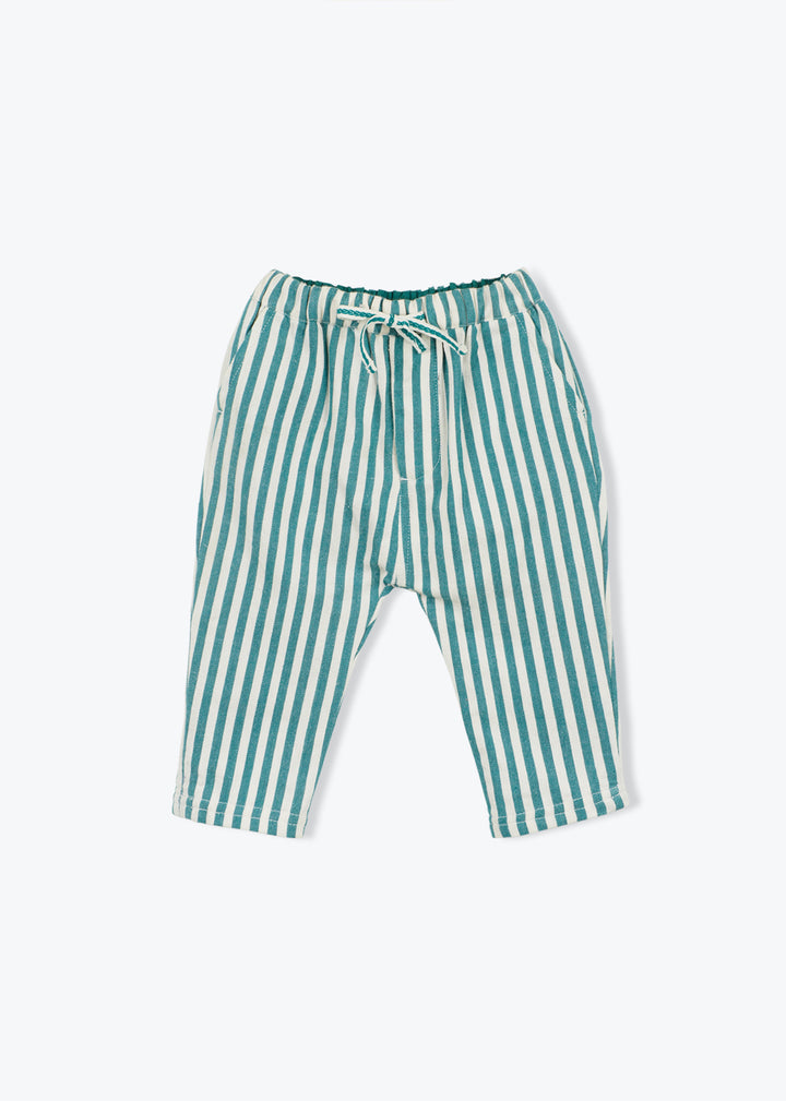 Trousers Baby Boy Fedi Stripe Green - فستان