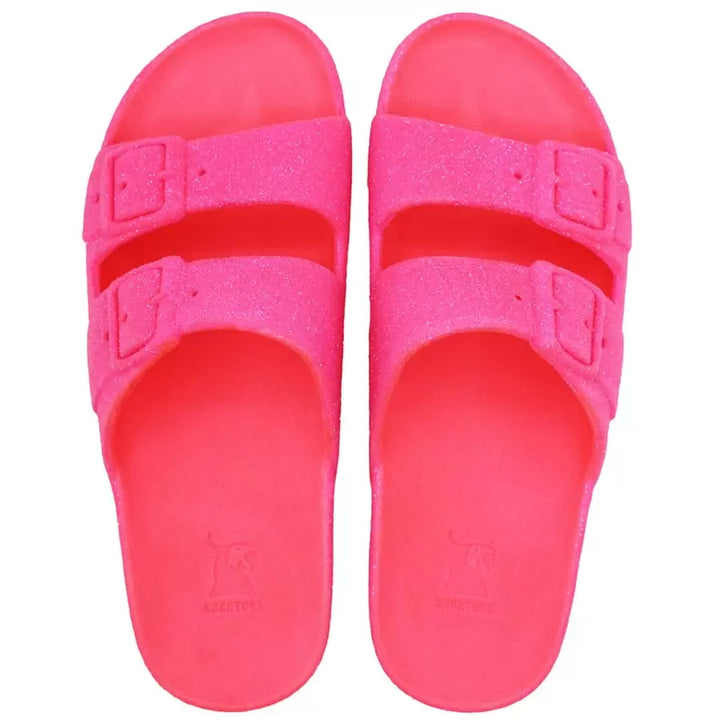 Neon Pink Fluo - Babies & Teen - أحذية