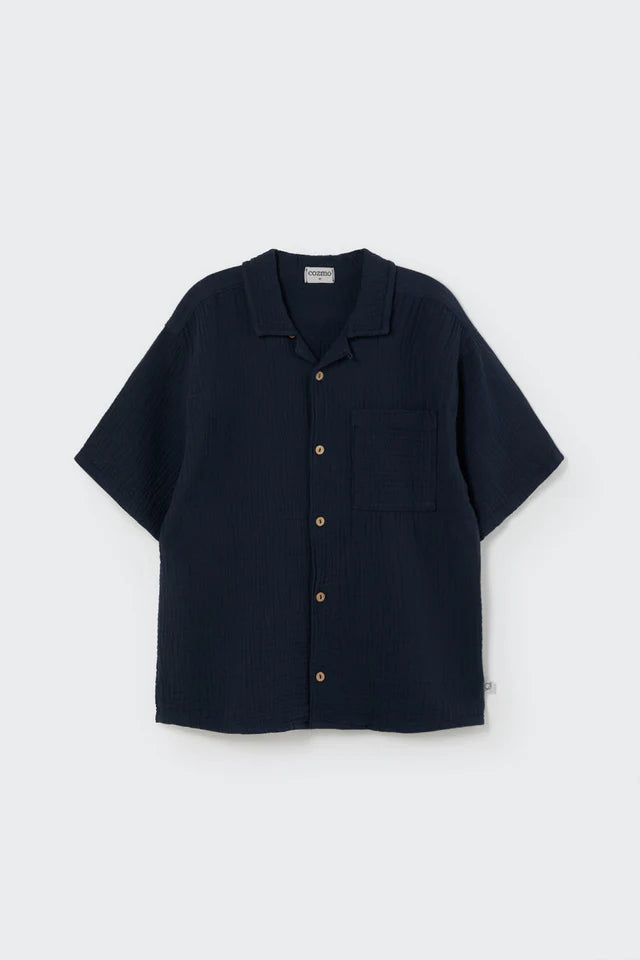 Shirt Boy Abel Navy - ملابس