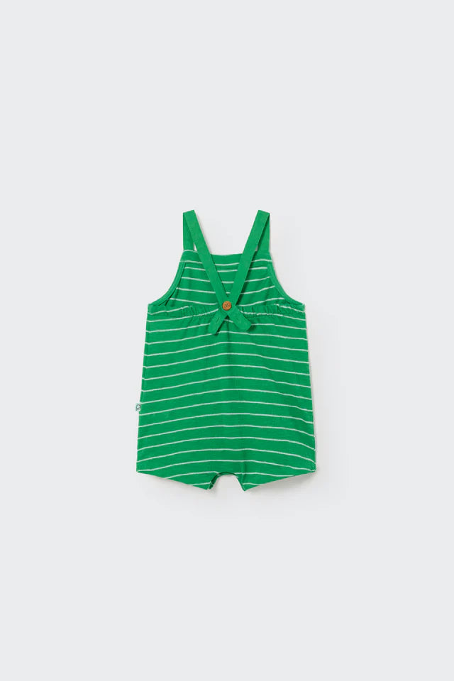 Overall Baby Boy Leo Grass Green - ملابس