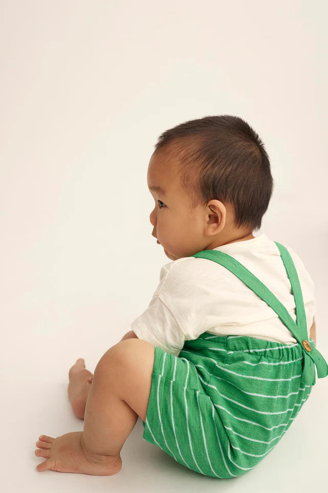 Overall Baby Boy Leo Grass Green - ملابس