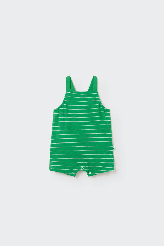 Overall Baby Boy Leo Grass Green - ملابس