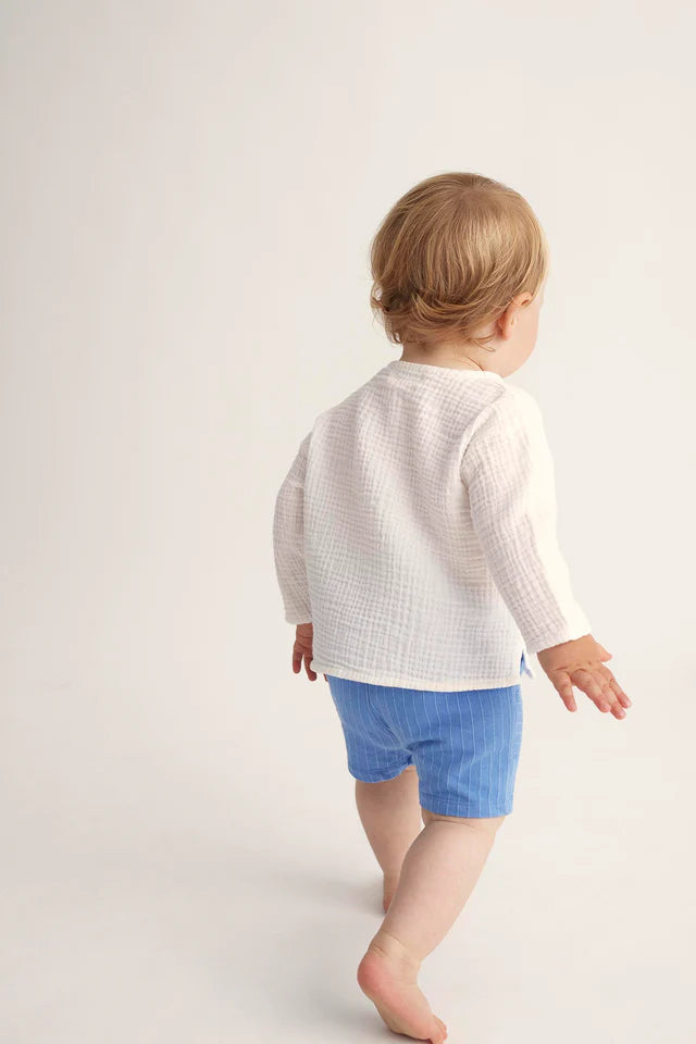 Shirt Baby Boy Iago White - ملابس