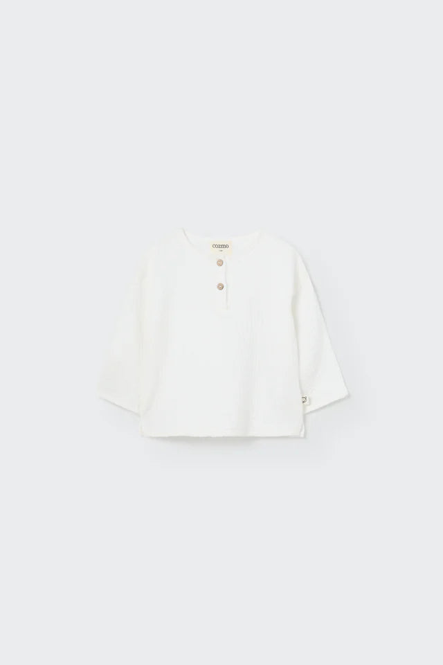 Shirt Baby Boy Iago White - ملابس