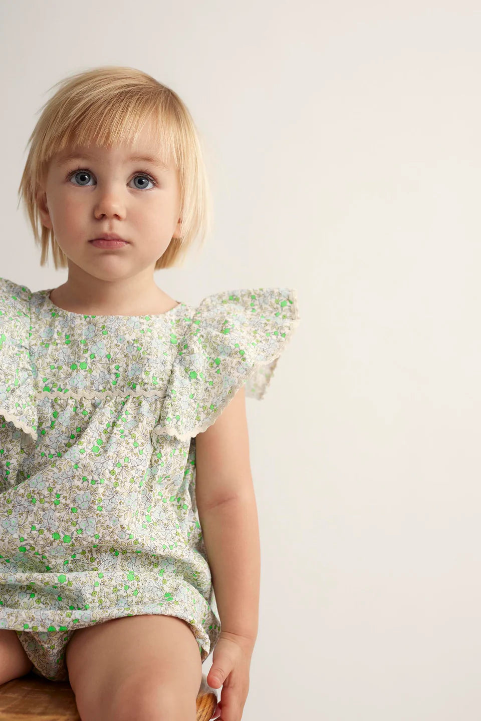 Dress Baby Girl Sophia Neon Green - ملابس