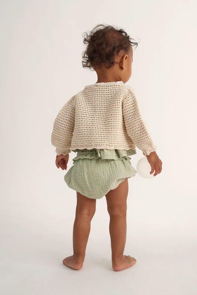 Bloomers Baby Girl Ines Frosty Green - ملابس