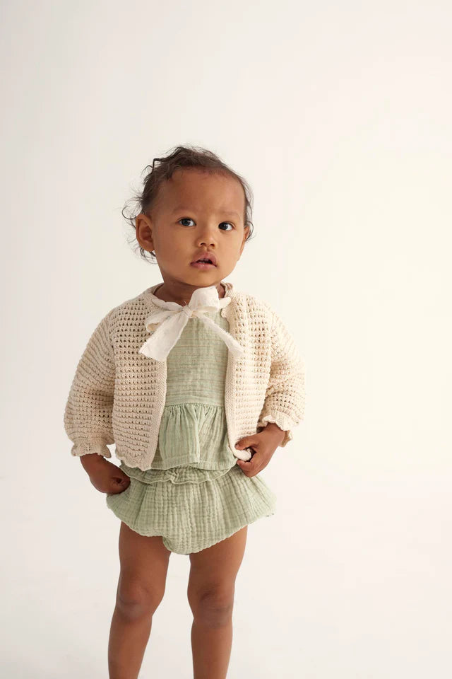 Bloomers Baby Girl Ines Frosty Green - ملابس