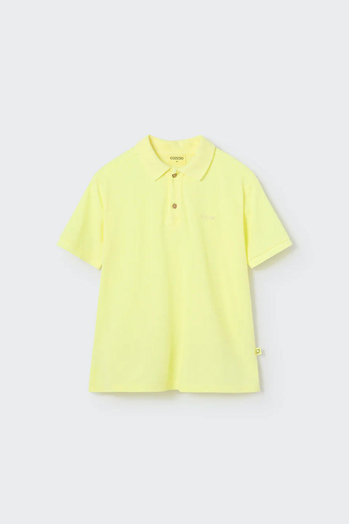 Polo Boy Geri Neon Yellow - ملابس