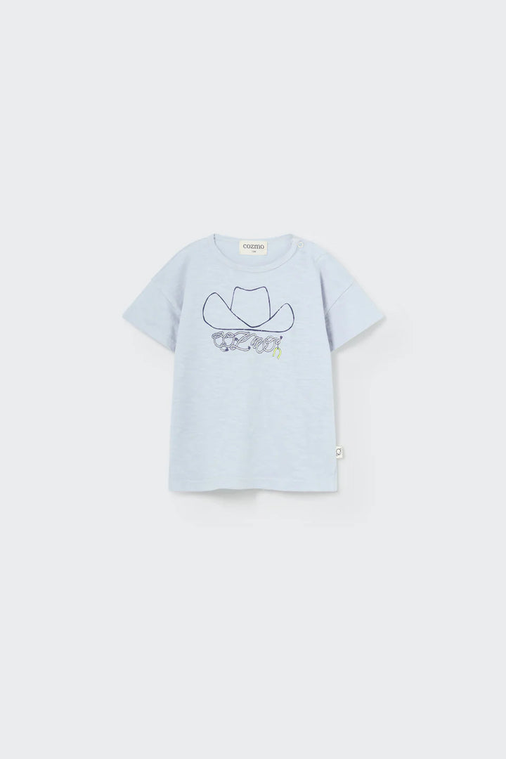 T-Shirt Baby Boy Ian Sky Blue - ملابس