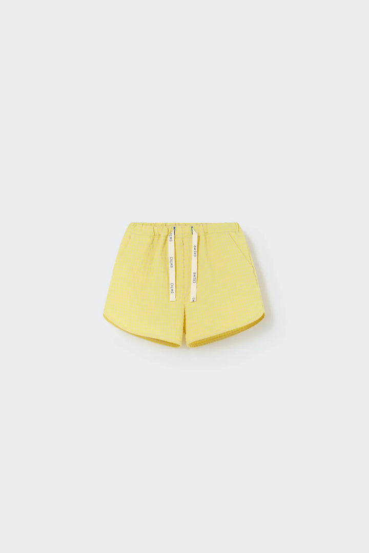 Shorts Baby Boy Julius Neon Yellow - ملابس