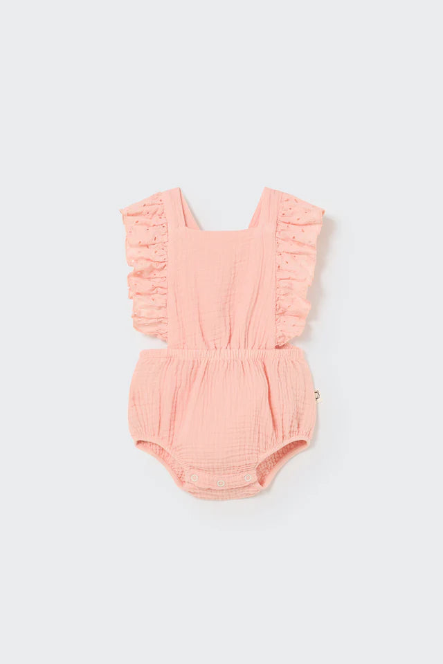 Overall Baby Girl Ayala Pink - ملابس