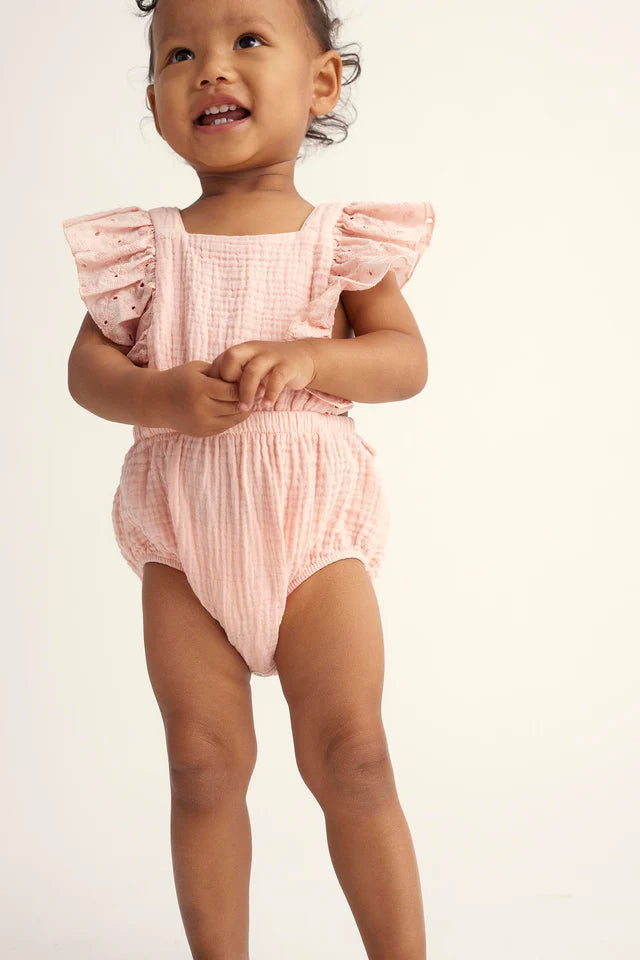 Overall Baby Girl Ayala Pink - ملابس