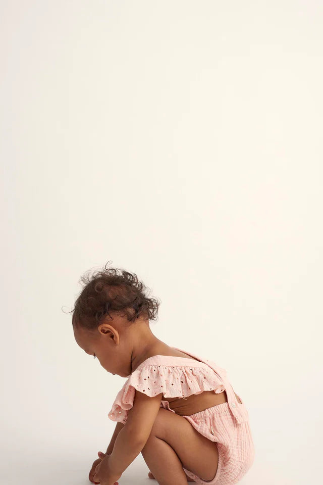 Overall Baby Girl Ayala Pink - ملابس