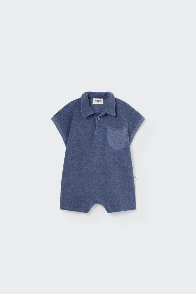 Overall Baby Boy Jake Blue - ملابس