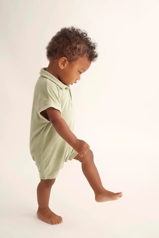 Overall Baby Boy Jake Tender Green - ملابس