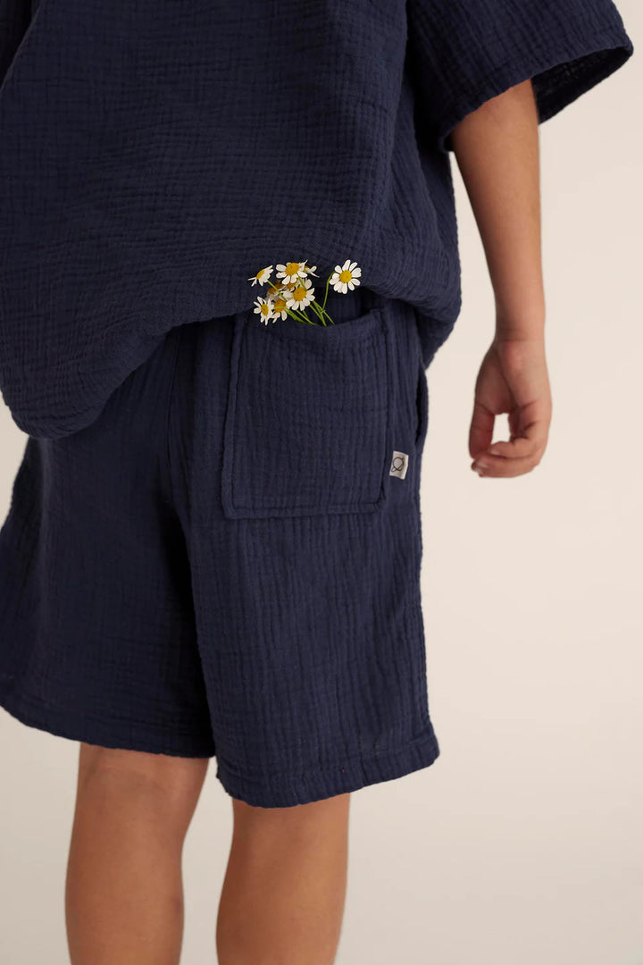 Shorts Boy Alex Navy - ملابس