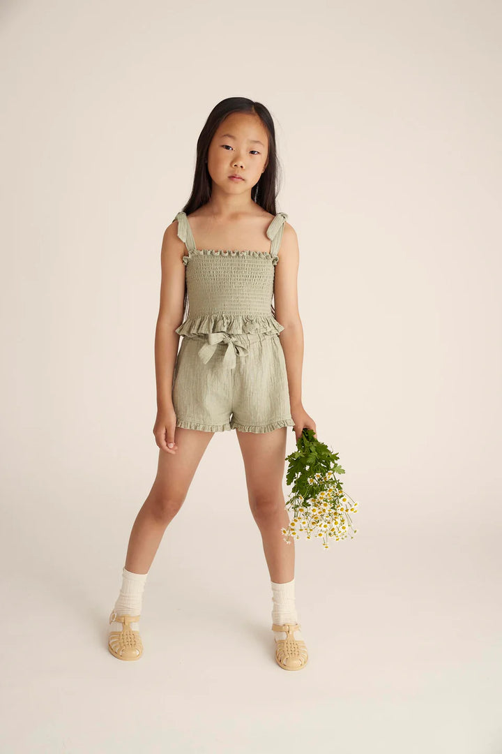 Shorts Girl Zoe Frosty Green - ملابس