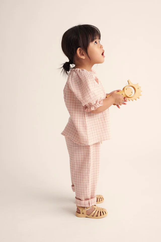 Trousers Baby Girl Enzo Pink - ملابس