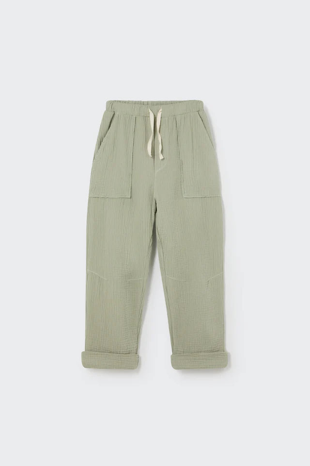 Trousers Boy Iker Frosty Green - ملابس