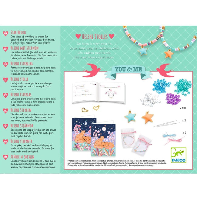 Duo Jewels - Star Heishi Bracelet Kit - ألعاب الأطفال