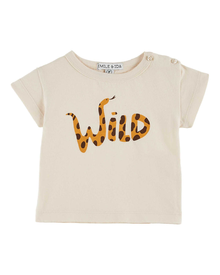 T-Shirt Boy Wild - قصيرة