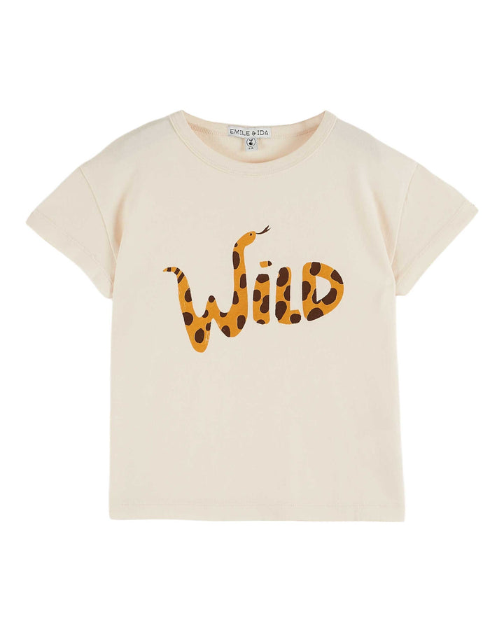 T-Shirt Boy Wild - قصيرة