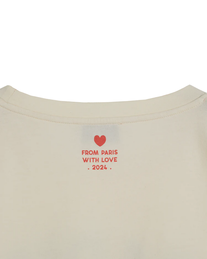 Women T-Shirt Paris - قصيرة