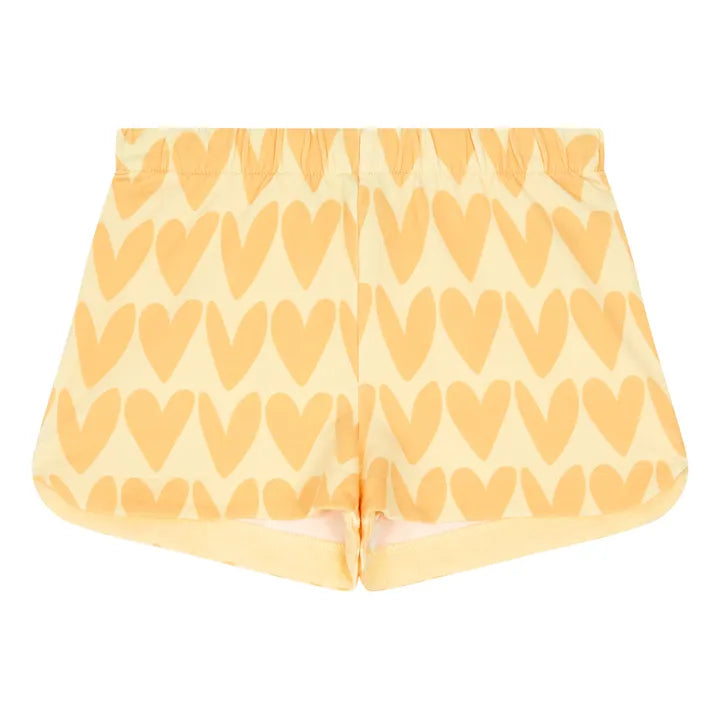 Short Girl Heart Yellow - قميص