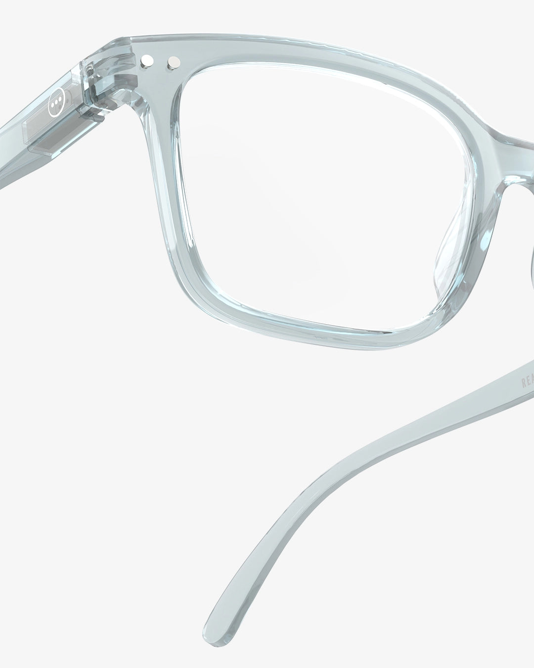 Reading Glasses #L The Big One - Frozen Blue - نظارات