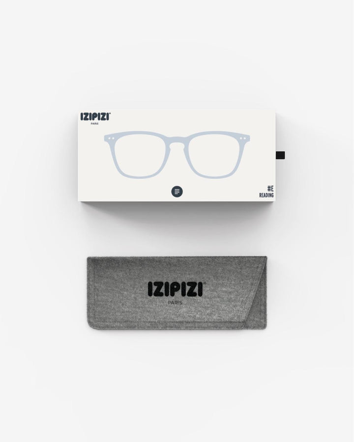 Reading Glasses #E The Trapeze - Frozen Blue - نظارات