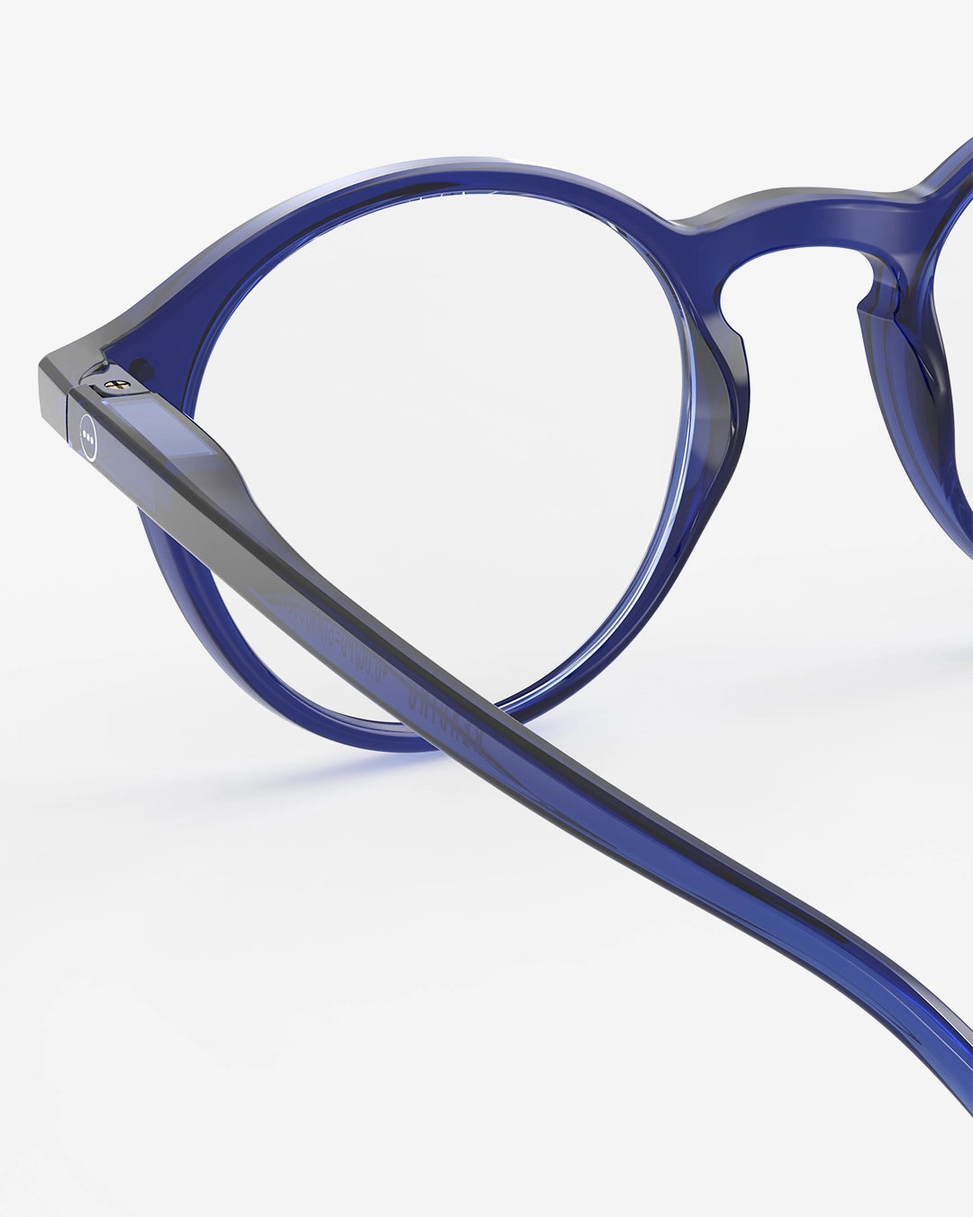 Reading Glasses #D The Iconic - Blue Ink - نظارات