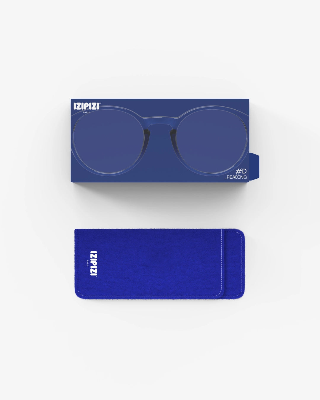 Reading Glasses #D The Iconic - Blue Ink - نظارات