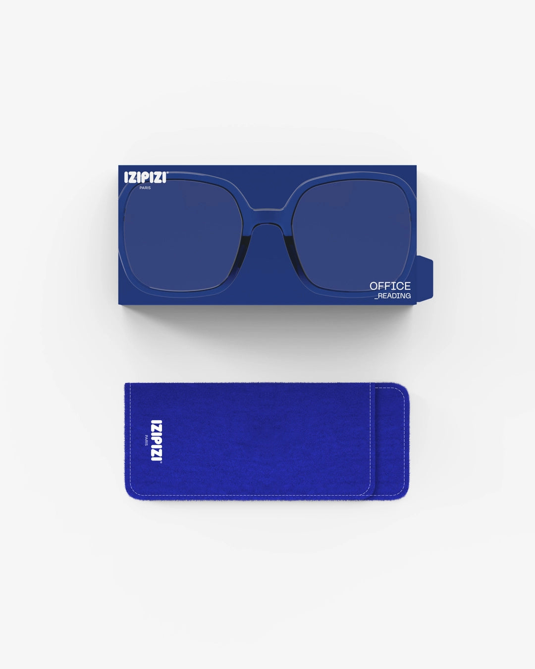 Reading Glasses #OFFICE The Retro - Blue Ink - نظارات