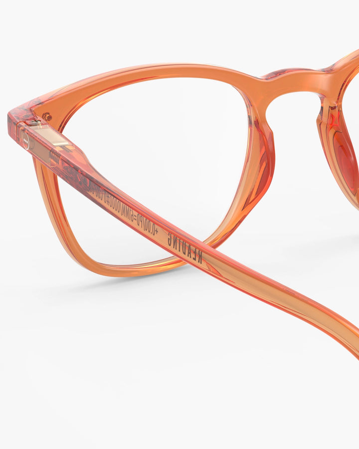 Reading Glasses #E The Trapeze - Orange Smash - نظارات