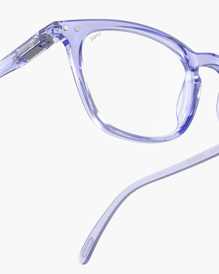 Reading Glasses #E The Trapeze - Athletic Purple - نظارات