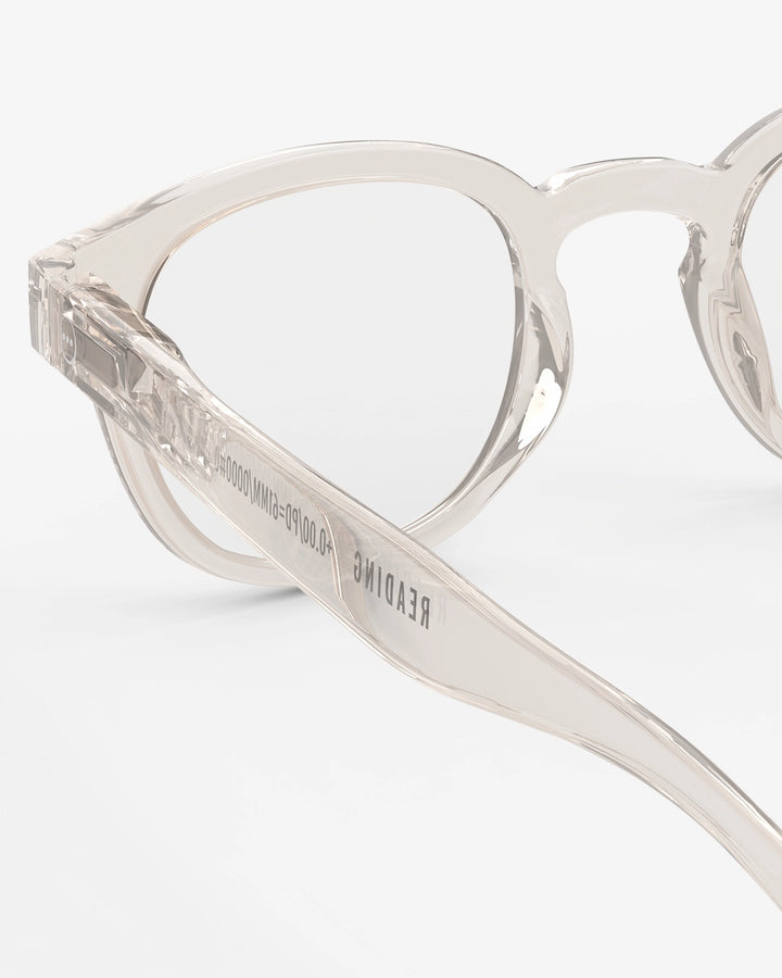 Reading Glasses #C The Retro - Paper Note Beige - نظارات