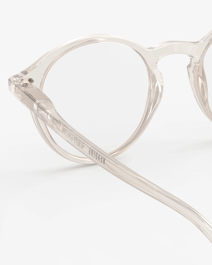 Reading Glasses #D The Iconic - Paper Note Beige - نظارات