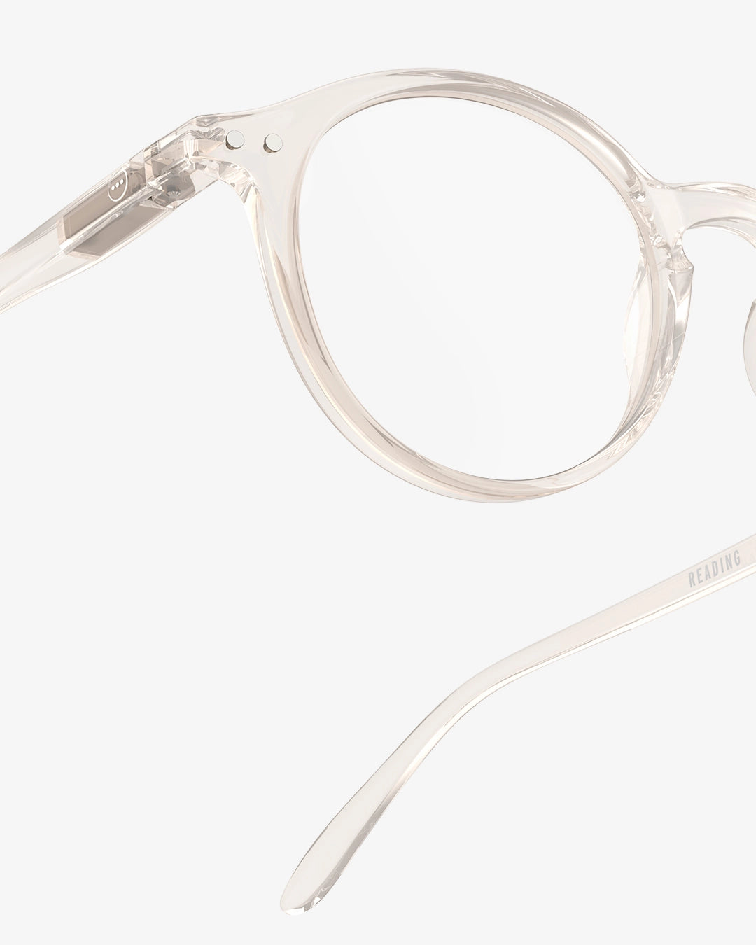 Reading Glasses #D The Iconic - Paper Note Beige - نظارات